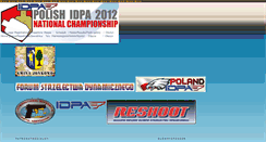 Desktop Screenshot of idpa2012.strzelnica.org