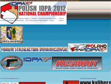 Tablet Screenshot of idpa2012.strzelnica.org